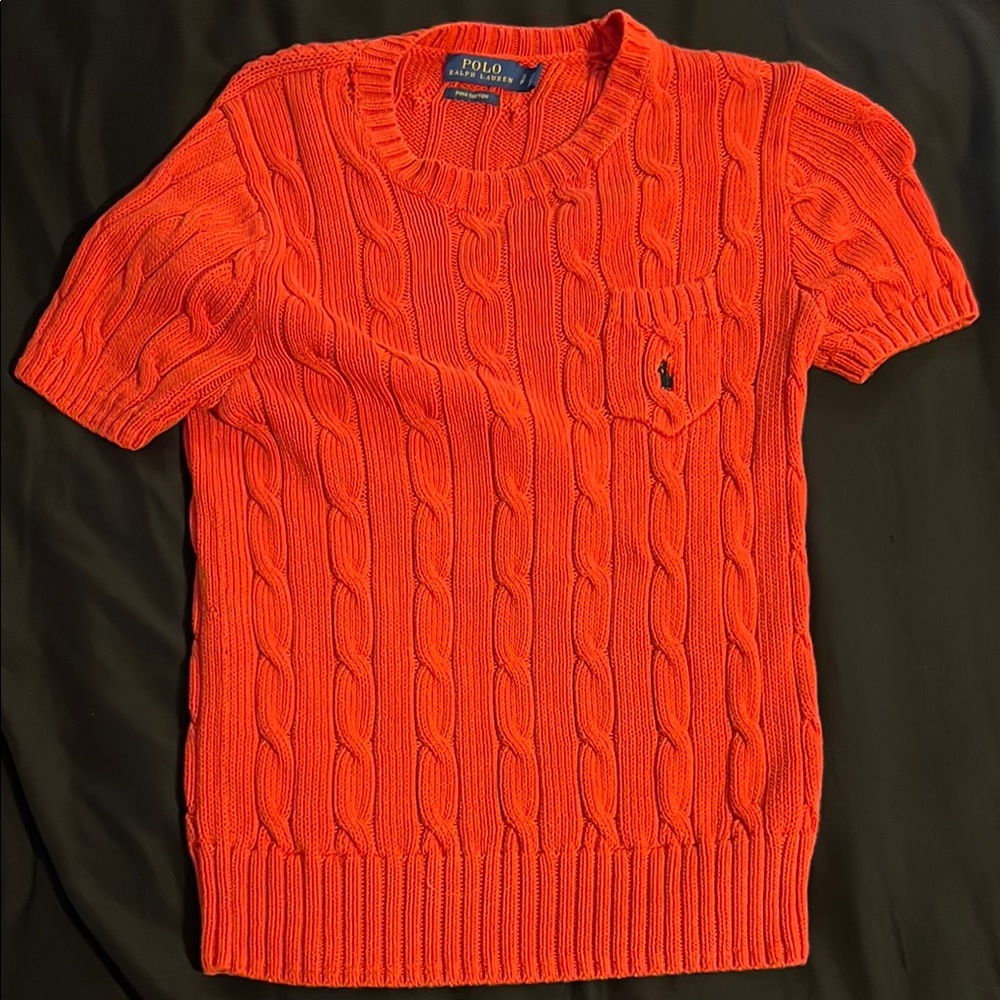 Polo by Ralph Lauren reddish Orange Sweater